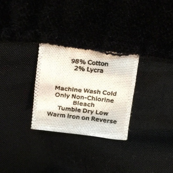 Talbots Black Velvet Pants - Picture 5 of 5